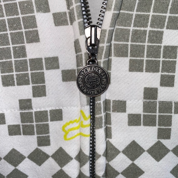 Fox Girls Fur Jacket Zip Up Hoodie Large - Picture 8 of 16